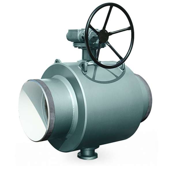 Кран шаровой стальной под приварку полнопроходной для газа EFAR / PTFE / PN16-40 / DN250-DN700