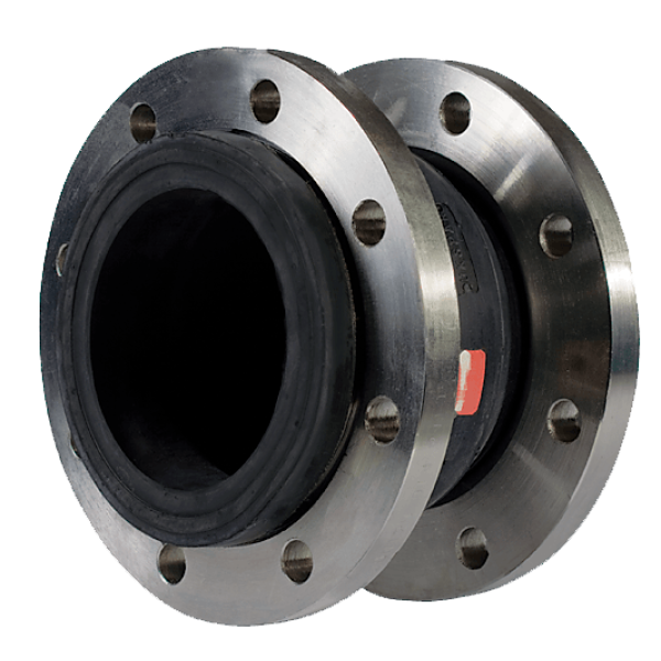 Вибровставка фланцевая стальная, EPDM, PN16