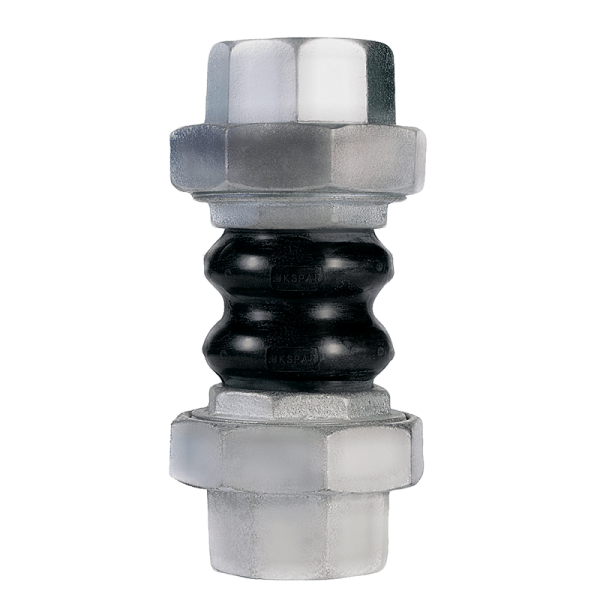 Вибровставка муфтовая чугунная, EPDM, PN16