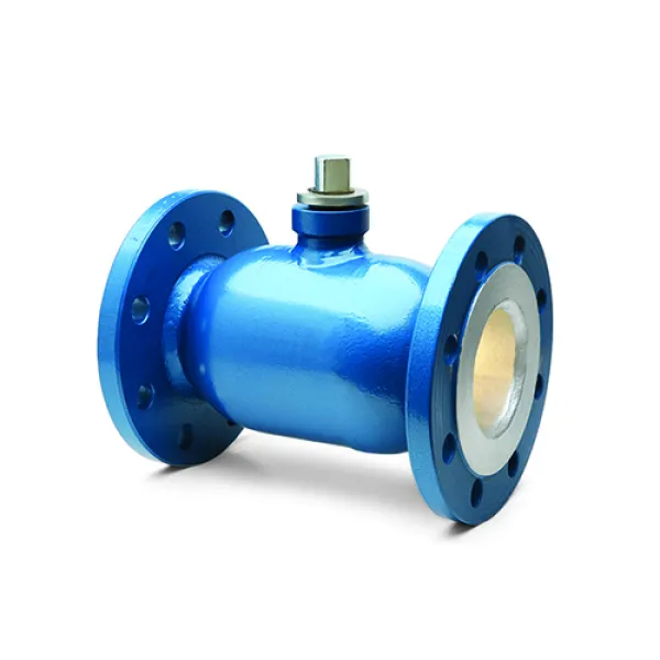 Кран кульовий сталевий фланцевий повнопрохідний EFAR / PTFE+C / PN16-40