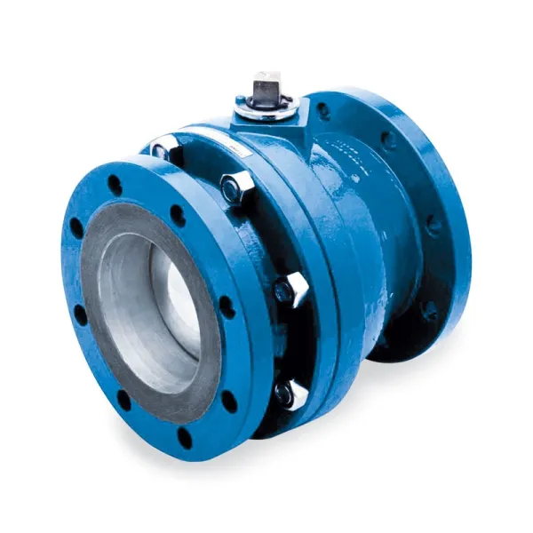 Кран кульовий чавунний фланцевий повнопрохідний EFAR / PTFE+С / PN16 / DN150-DN200