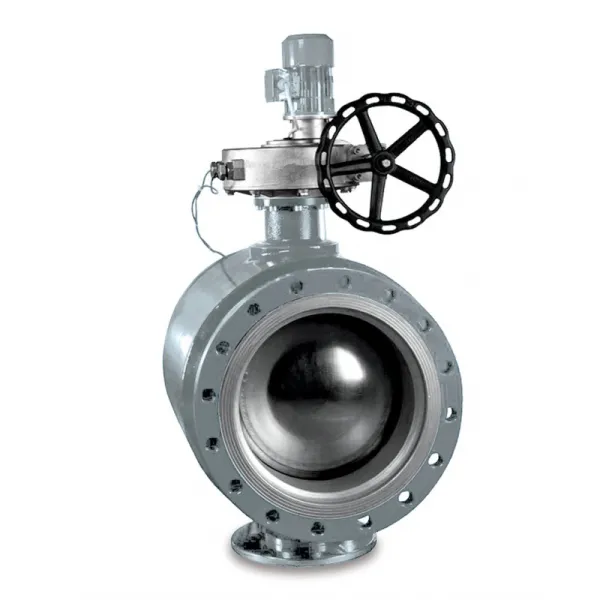 Кран кульовий сталевий фланцевий повнопрохідний для газу EFAR / PTFE / PN16-40 / DN250-DN700